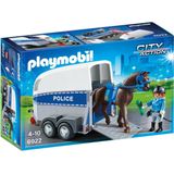 Playmobil Bereden Politie met Trailer - 6922