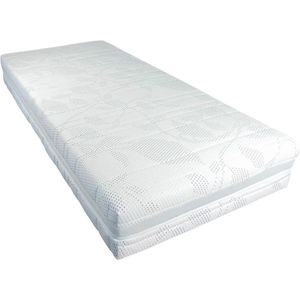 Slaaploods.nl Prince de Luxe® - 70x220 cm - Pocketvering Matras met Koudschuim - Medium - 25 cm dik