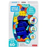 Mega Bloks First Builders  Mini Jumbo Box 60 Blokken - Constructiespeelgoed