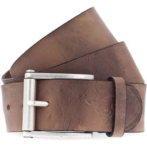 MUSTANG Leren Riem Leather Belt 4.5 W100 Baileys Bruine