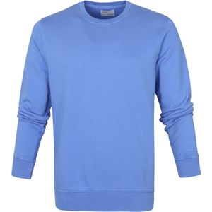 Colorful Standard - Sweater Sky Blue - Heren - Maat S - Regular-fit