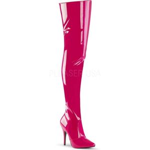 EU 47 = US 16 | SEDUCE-3010 | 5 Classic Plain Thigh Boot