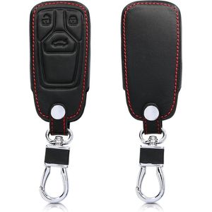 kwmobile autosleutel hoesje geschikt voor Audi 3-knops Smartkey autosleutel (alleen Keyless Go) - Autosleutel behuizing in zwart