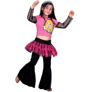Kostuum Angelina pink | Maat 164 | Verkleedkleding | Carnavalskostuum