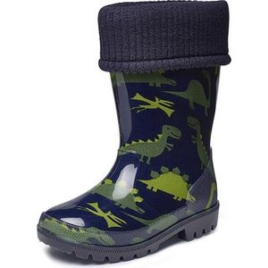 Gevavi Boots - Nick gevoerd kinderlaarsje pvc blauw