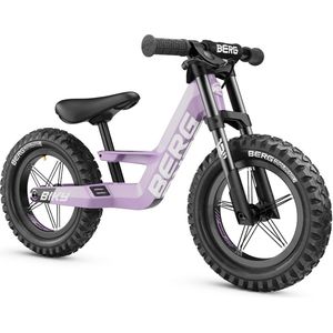 BERG Biky Cross Purple Loopfiets - 12 inch - Magnesium frame - Incl. Handrem - Verstelbaar Zadel - 2 tot 5 jaar - Paars