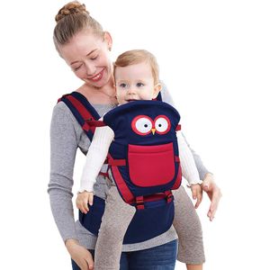 Babydrager dierpatroon heupzitting ergonomisch voor pasgeborenen voor en achter