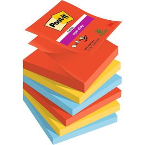 Memoblok 3m post-it z-notes r330-6ss-play | Pak a 6 stuk | 12 stuks