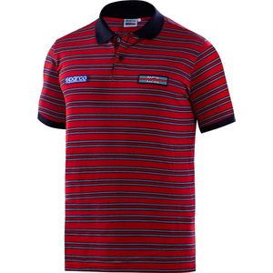 Sparco Martini Racing Sportline Polo Shirt XXL Rood