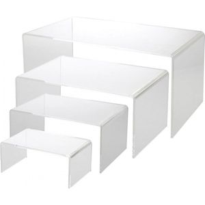 SAFE Presentatie stolp - 4 mm hoogglans acrylbrug - 360 x 200 x 175 mm - transparant