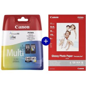 Canon PG-540 & CL-541 - Inktcartridge - Incl. Canon Fotopapier