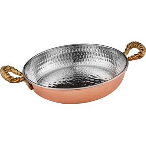 Karaca -Antik -Koperen Pan -22 cm-Copper pan 22 cm