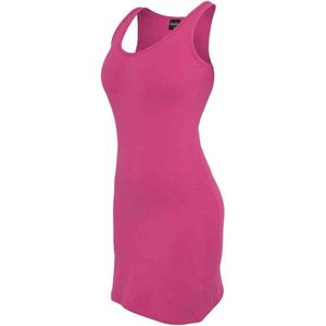 Urban Classics Bodycon jurk -M- Sleeveless Roze