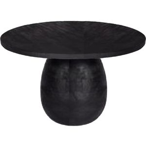 by Mooss - Tafel - Salontafel - Zwart - M - Ovale poot - Bol