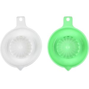 Benson Compacte citruspers - met opvangbak en schenkmond - 14 x 18 x 7 cm - mix