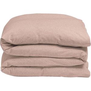 Yumeko kinderdekbedovertrek jersey vintage roze 120x150 - Bio, eco & fairtrade