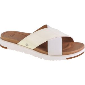 UGG W Kari 1111041-WHT, Vrouwen, Wit, Slippers, maat: 36