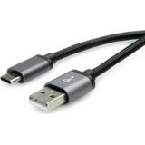 ROLINE USB 2.0 Kabel, C - A, M/M, zwart, 3 m