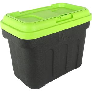 Maelson Dry Box 7.5- Voedselcontainer met bijgeleverd Schepje - Bewaarbox in 4 maten van 7,5 kg tot 20 kg Groen