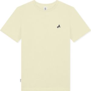 A-dam Cap Adam Yellow - T-shirt - Katoen - Korte Mouw - Heren - Licht Geel - L