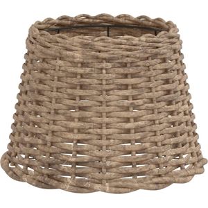 vidaXL - Lampenkap - Ø30x20 - cm - wicker - bruin