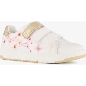 Blue Box meisjes sneakers wit met bloemen - Maat 31