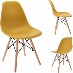 Mosterdkleurige EVA-stoel (ikeabox)