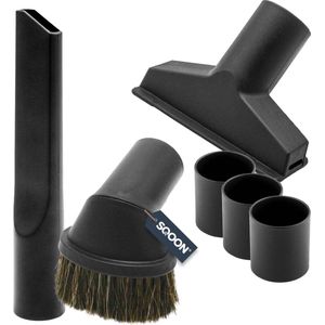 SQOON® - Universeel stofzuiger accessoireset - 32 & 35mm
