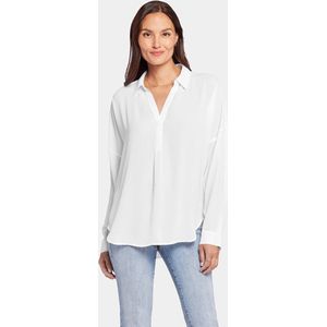 NYDJ Becky Blouse Wit | Optic White