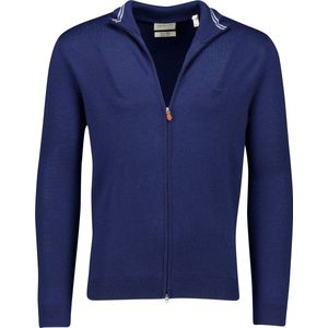 Gant vest donkerblauw