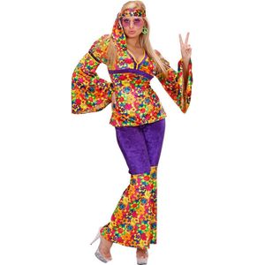 Hippie outfit voor vrouwen  - Verkleedkleding - XL