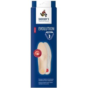 Shoeboy'S Evolution stability wit - Inlegzool speciaal voor platvoeten (lage lengtewelving) - Maat 37