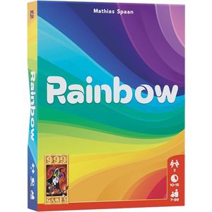 Rainbow - Kaartspel: Maak regenbogen met jouw kaarten en die van je tegenspeler! Geschikt voor 2 spelers vanaf 7 jaar - 999 Games
