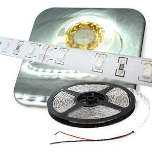 LEDstrip KOUD WIT 5-meter 60 leds/meter waterproof LED strip