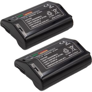 ChiliPower EN-EL4 accu voor Nikon - Excellence - 3500mAh - 2-Pack