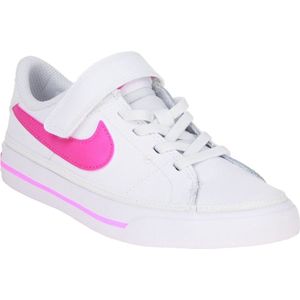 Nike Court Legacy PSV White/Laser Fuchsia