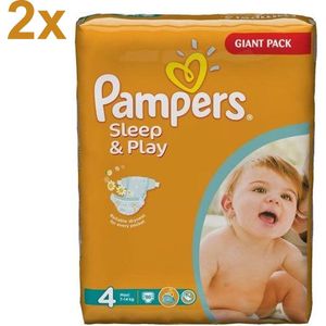 Pampers Baby Luiers - Sleep & Play - Maat 4 - 172 Stuks