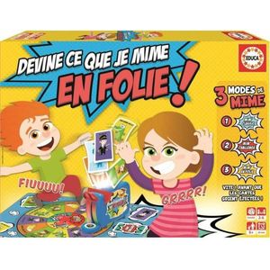 EDUCA Devine Ce Que Je Mime En Folie - Jeux De Société