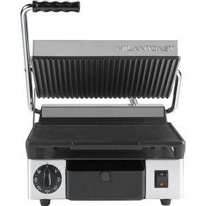 Contactgrill |glad-Geribbeld| - MilanToast 420072 - Horeca & Professioneel