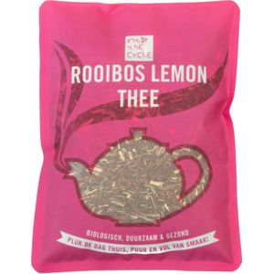 Into the Cycle Rooibos Thee - Rooibos Lemon Thee Biologisch - Losse Thee - 140 Gram Zak NL-BIO-01