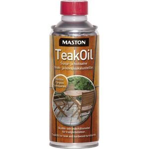 Maston Teak Oil - Transparant - Houtolie - 450 ml