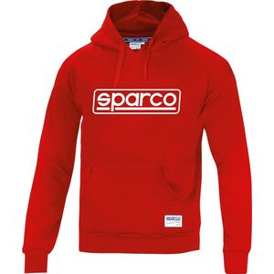 Sparco Hoodie Frame Logo | rood / xl | Hoodie | 01315RS4XL