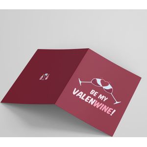 Valentijnskaart | Fotofabriek Valentijn kaart A5 staand | 1x Wenskaart liefde | Wenskaart Valentijn | Valentijn cadeautje voor hem | Valentijn cadeautje voor haar | Valentijn decoratie | Valenwine