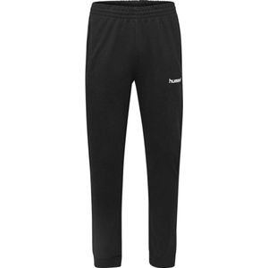 Hummel Hummel Go Cotton Sportbroek - Maat 140  - Unisex - zwart/wit