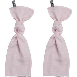 Baby's Only Baby swaddle - Inbakerdoek - Hydrofiele doek - Classic Roze - 65x65 cm - 70% bamboe/30% katoen