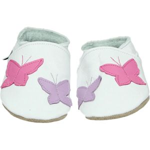 Starchild FLUTTERBYE WHITE - MeisjesPantoffelsKinderpantoffels - Kleur: Wit/beige - Maat: 20.5