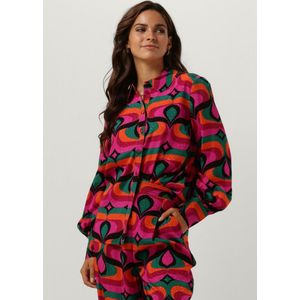 Idano Dicky Dames - Jurken - Fuchsia - Maat XS