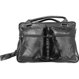 X Adventure Verzorgingstas Lederlook Zwart