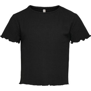 Only Kognella s s o-Neck Top Noos Jrs Meisjes Top - Black