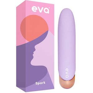 Eva® Spark - Krachtige Mini Bullet Vibrator - Clitoris Stimulator - Vibrators voor vrouwen & koppels - Fluisterstil & Discreet Bezorgde - Sex toys voor vrouwen - Erotiek - Seksspeeltjes - Lavender Purple